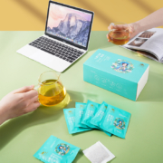 莓茶国标制定者，天门郡 菊苣栀子莓茶 120g*2盒