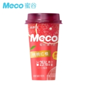 香飘飘 新升级Meco蜜谷果汁茶 桃桃红柚口味400ml 8杯 25%果汁含量 即饮饮料 整箱礼盒装