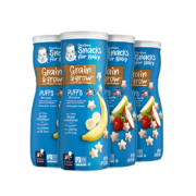 Gerber 嘉宝 宝宝星星泡芙 42g*4罐