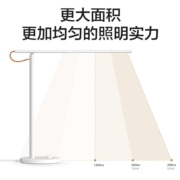 小米（MI） 台灯米家LED智能台灯1S 家用办公写字灯学生儿童书桌阅读书节能护眼灯泡宿舍寝室床头灯 小米米家折叠台灯1S-官方标配