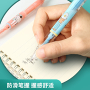 晨光(M&G)文具0.5mm学生自动铅笔 大容量活动铅笔带橡皮头 搞怪图案绘图铅笔 6支/盒AMP34511