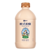 蒙牛 欧式炭烧焦香原味酸奶1kg *13件