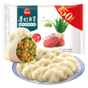 思念 手打天下水饺 猪肉韭菜口味 1.08kg 54只 饺子猪肉馅 速冻韭菜饺子食品 早餐生鲜 夜宵 方便菜