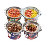 自嗨锅 自热米饭组合装 4口味 965g（菌菇牛肉245g+广式香肠230g+川味腊肠230g+梅菜扣肉260g）