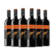 黄尾袋鼠（Yellow Tail）世界系列 梅洛红葡萄酒 750ml*6 整箱装