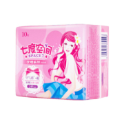 七度空间卫生巾正品批发整箱超长夜用日用优雅组合超薄学生姨妈巾