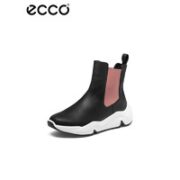 ecco 爱步 潮趣系列 女士拼接短靴 203163
