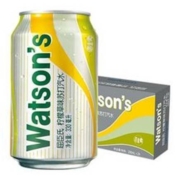 88VIP：watsons 屈臣氏 柠檬草味苏打水汽水 330ml*24罐*2件