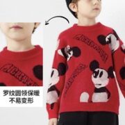 Disney 迪士尼 儿童水貂绒毛衣