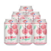 宏宝莱 【节日礼盒】330ml*24罐装荔枝味  碳酸饮料 东北老汽水 新老包装随机发货 送货上门 荔枝汽水330ML*24罐
