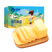俏侬 国产 动脂淡味黄油400g 1盒 冷冻/冷藏 无盐黄油 乳脂淡奶油 早餐面包烘焙饼干蛋糕原料家用 西式烘焙