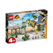 LEGO乐高侏罗纪世界系列76944霸王龙脱逃记 儿童拼搭积木玩具礼物