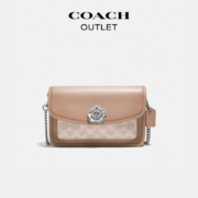 COACH/蔻驰奥莱女包经典标志PARKER斜挎包