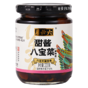 六必居 酱菜 甜酱八宝菜 喝粥下饭咸菜 220g 中华老字号 新老包装随机发货