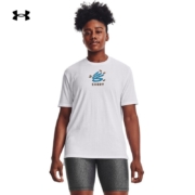 安德玛（UNDERARMOUR）库里Curry X 芝麻街 女子 短袖T恤1369706 白色100 ??