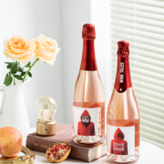 西班牙进口！Torre Oria 奥兰 小红帽 奥太狼桃红起泡酒750mL