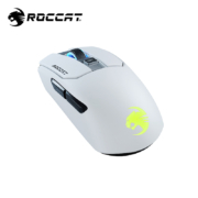 冰豹 德国ROCCAT卡宴kain鼠标（吃鸡电竞鼠标 游戏机械宏编程机械鼠标 办公电脑鼠标） 精英无线版-极地白