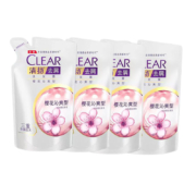 京东特价APP：清扬（CLEAR）洗发露 净爽去屑樱花持久留香 200g*4