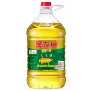 京东特价：金龙鱼 食用油 浸出精炼一级大豆油 5L