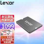 雷克沙（Lexar） SSD固态硬盘 SATA3.0接口 2.5英寸 NS100 2TB 升级电脑