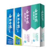 PLUS会员：云南白药 益生菌牙膏组合 4支/共520g+赠送牙刷4支