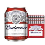 Budweiser 百威 经典迷你啤酒 255ml*24小罐装