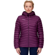 国内2598元！Mammut 猛犸象 Albula 女士轻量户外防水保暖连帽棉服夹克 ‎1013-01791  直邮含税到手￥963.63