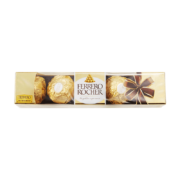 费列罗(FERRERO) 榛果威化巧克力制品5粒礼盒装62.5g