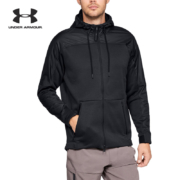 安德玛（UNDERARMOUR）ColdGear男子训练运动夹克1320710 黑色001 M
