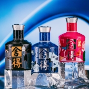 沱牌舍得 舍得酒 艺术舍得酒 致敬大师款组合 52度 100ml*3 浓香型白酒