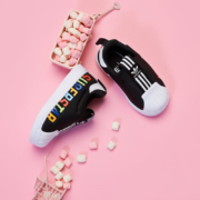 adidas阿迪达斯三叶草SUPERSTAR 360男女婴童一脚蹬软底贝壳头板鞋学步鞋FV7232 一号黑/白/亮粉/浅绿/浅黄/深蓝 24(140mm)