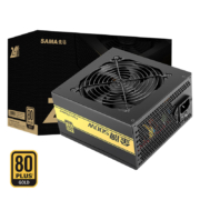 先马（SAMA）金牌500W 额定功率500W 台式电脑主机箱电源 80PLUS金牌/主动PFC/全电压/LLC谐振电路/固态电容