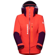 国内4998元！XS码！Mammut 猛犸象 Aenergy Air Hs 女士防风防水透气轻质滑雪服  1010-29010   直邮含税到手￥2784.31