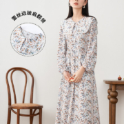 茵曼 商场同款碎花连衣裙18236852HBS9544