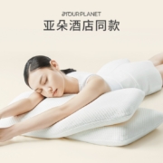 亚朵星球 | 亚朵枕头枕芯 酒店同款 记忆枕 慢回弹颈椎枕 枕头芯睡眠护颈枕 记忆棉枕头单人家用 家庭款高枕 60*40*10cm