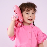 【捡漏价】kocotree儿童防滑拖鞋宝宝洞洞鞋夏季小童男女童小孩幼儿室内家居凉拖 玫粉小兔子 130MM