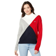 Tommy Hilfiger 汤米·希尔费格 女式拼色圆领毛衣