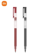 需抢券、亲子会员：MI 小米 拔帽中性笔 红色 0.5mm 10支装
