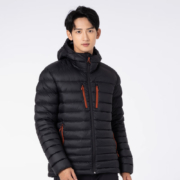 迪卡侬（DECATHLON） 迪卡侬男士羽绒服加厚连帽保暖常规款装外套FOR1 黑色-2022 L