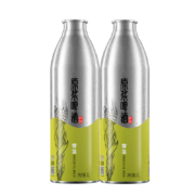 雪花(SNOW) 鲜酿原浆啤酒 13.5°P高麦芽汁浓度精酿啤酒 扎啤生啤鲜啤酒 1L*2瓶