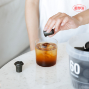 三顿半 澎湃装基础咖啡系列 美式拿铁纯黑速溶咖啡粉混合桶装60颗*2g