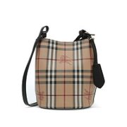 BURBERRY 博柏利 女士格纹单肩水桶包 40571581