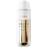 需抢券、PLUS会员：KANS 韩束 塑颜抚纹双管精华液 36ml（双A精华液1.5ml*24+黑金旅行5件套+金刚侠眼膜5片）