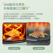 飞利浦（PHILIPS） 空气炸锅无油烟低脂 多功能全自动大容量家用电炸锅 烤箱薯条机HD9100 HD9100/50