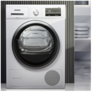 SIEMENS 西门子 WT47W5601W 定频热泵式烘干机 9kg 白色