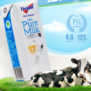 88VIP：Theland 纽仕兰 低脂纯牛奶 250ml*3盒 *8件
