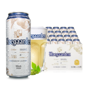 福佳（Hoegaarden） 比利时风味精酿啤酒 福佳白啤酒 310ml*24听 部分生产日期2022.5.27