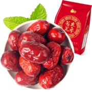 西域美农 若羌灰枣500g 自然吊干新疆红枣 量贩装小甜枣 煮粥煲汤打豆浆 蜜饯果干零食
