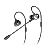 赛睿（SteelSeries） 突圣骑tusq入耳式 游戏耳机 挂耳式 电竞耳机 黑色 官方标配