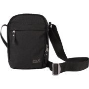 Jack Wolfskin 狼爪官方男包女包春夏新品户外旅行包斜挎单肩骑行包8006401 2004133-6666/深黑色/2L 均码